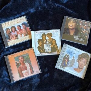 5 Whitney Houston CDs